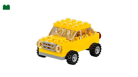 8 Yellow Car Lego Challenge Building Instructions Lego Cars