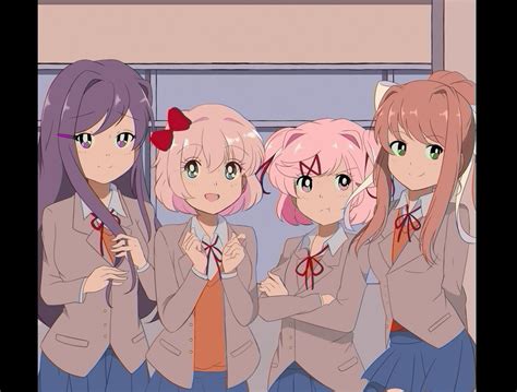 Now That Everyones Here We Can Form Our Club Doki Doki