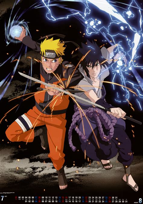 Uchiha Sasuke Uzumaki Naruto Naruto Naruto Series Absurdres Highres Official Art Blonde