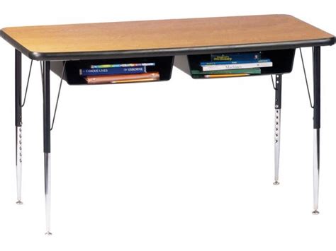 Open Front Double School Desk Laminate Top Acd 1600 Student Desks
