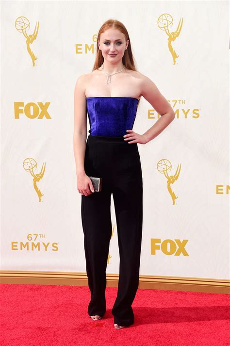 Sophie Turner 2015 Emmy Awards In La