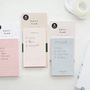 Daily Plan Sticky Notes Things To Do Weekly Notepad Notepads