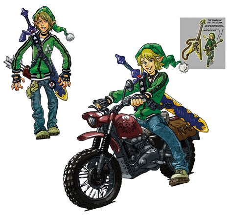 Modern Link Concept Art The Legend Of Zelda Breath Of The Wild Art