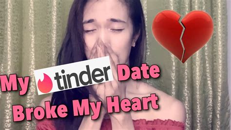 my tinder date broke my heart story time youtube