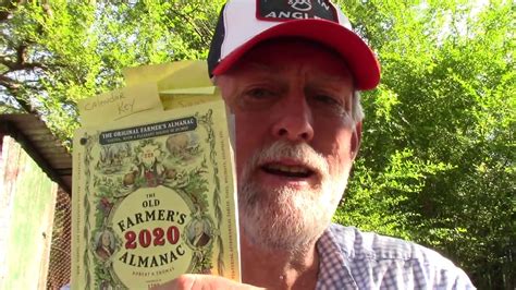 Farmers Almanac Planting By The Signs Update Youtube