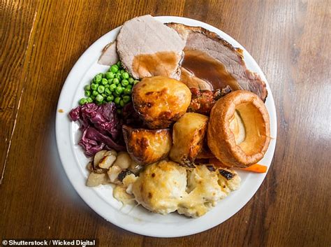 A juicy beef roast with yorkshire pudding or a. How the modern British roast Christmas dinner evolved and ...
