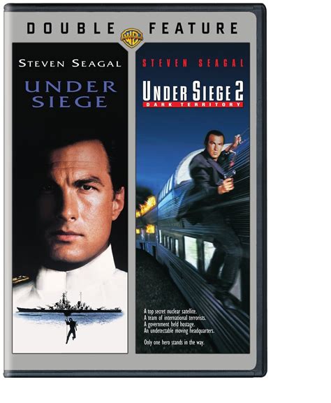 Under Siege Under Siege 2 Dark Territory DVD Steven Seagal NEW