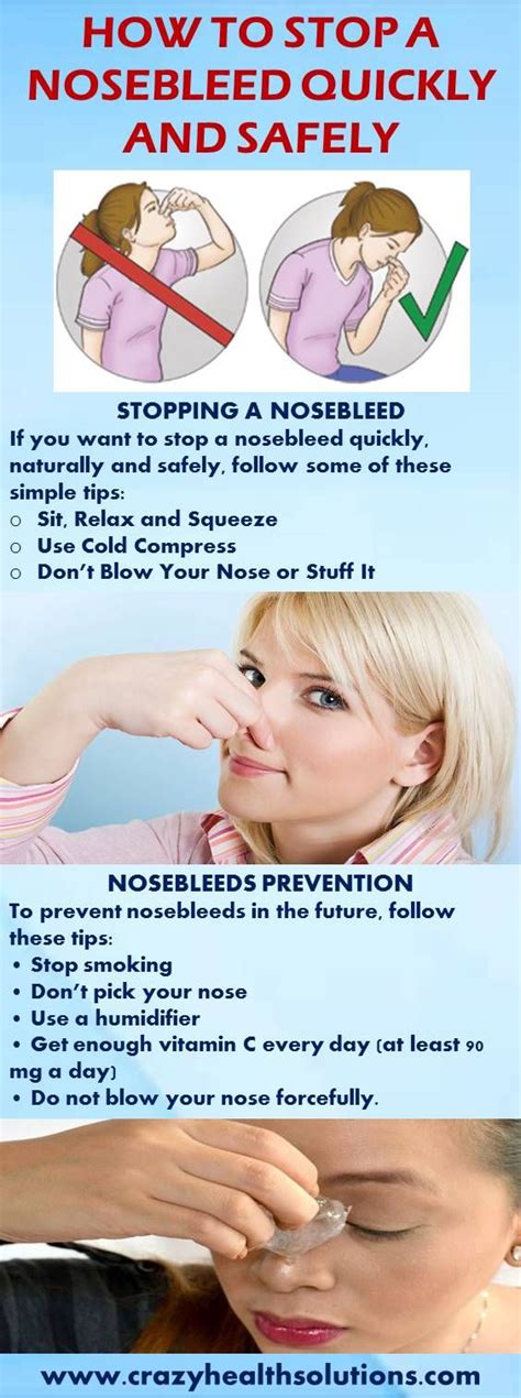 How To Stop A Nosebleed Quickly And Safely Health Good To Know Proper Nutrition