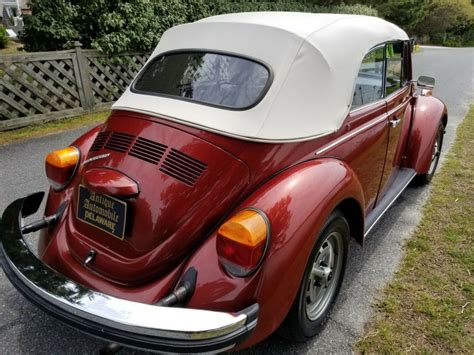 1978 Volkswagen Vw Beetle Convertible Champagne Edition For Sale