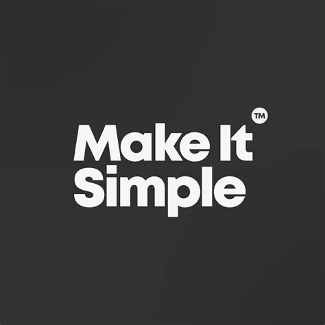 Make It Simple Youtube
