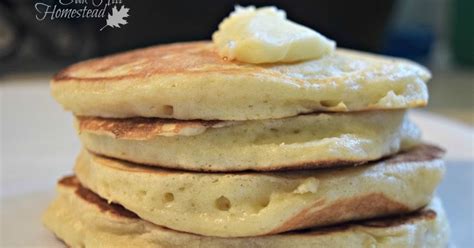 How To Make Light And Fluffy Pancakes From Scratch Oak Hill Homestead