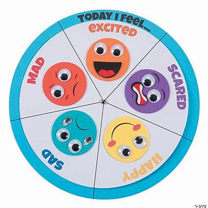 Wheel Craft Feel Feelings Emotions Children Kit
