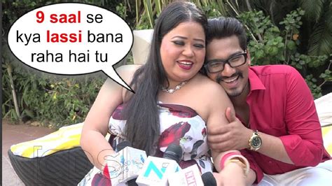 Bharti Singh Funny Interview After Marriage With Husband Harsh Limbachiyaa Youtube