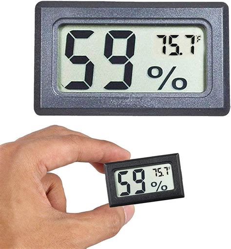 Mini Hygrometer Thermometer Digital Indoor Humidity Gauge Monitor With