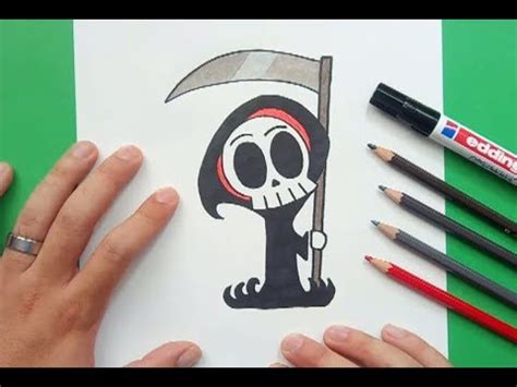 Dibujos a lapiz o boli. Como dibujar a la muerte paso a paso 2 | How to draw to ...