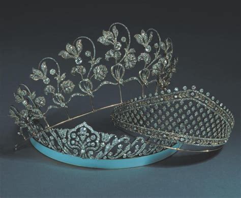 A Group Of Fabergé Diamond Tiaras In The Collection Of The Duke And