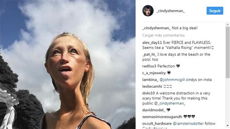 Cindy Sherman Se Pasa Al Selfie En Instagram