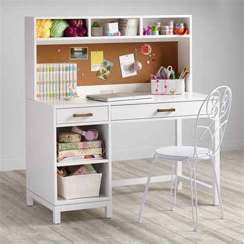 March 15, 2021 • the tiny desk space — both at the d.c. Cargo Kids Desk (White) | The Land of Nod