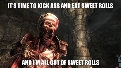 Let Me Guess Someone Stole His Sweet Rolls The Infamous Draugr