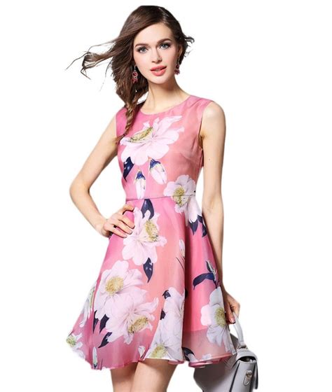 Sleeveless Casual Floral Dress Floral Dress Casual Dresses Floral Dress