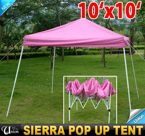 From quality, to design, to portability, to. Outdoor 10x10 EZ Sierra Pop Up Canopy Party Tent Gazebo ...