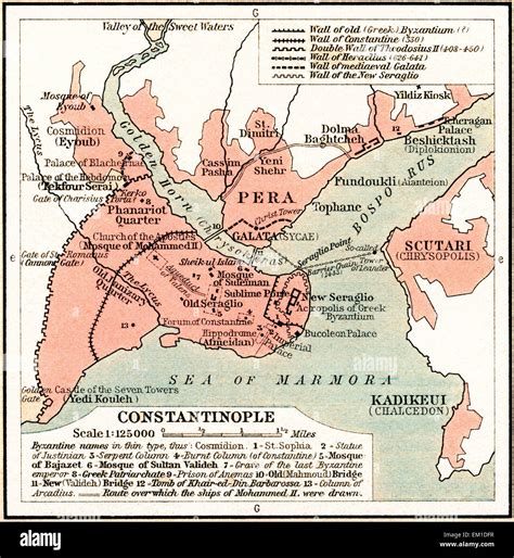 Siege Of Constantinople Map