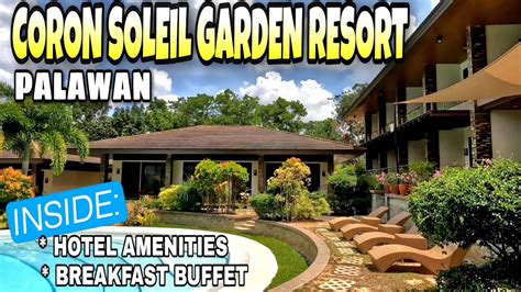Coron Palawan Coron Soleil Garden Resort Youtube