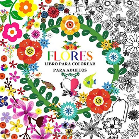 Buy Flores Libro Para Colorear Para Adultos Dise Os Incre Bles Para