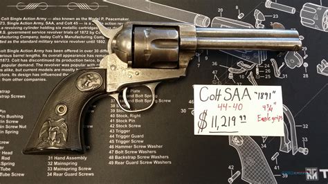 Colt Saa 1st Gen Eagle Grips 1891 For Sale At 971245141