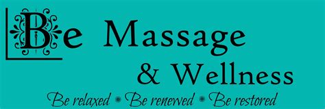 Need Help Need To Relax Be Massage And Wellness · Richard Verry Writer