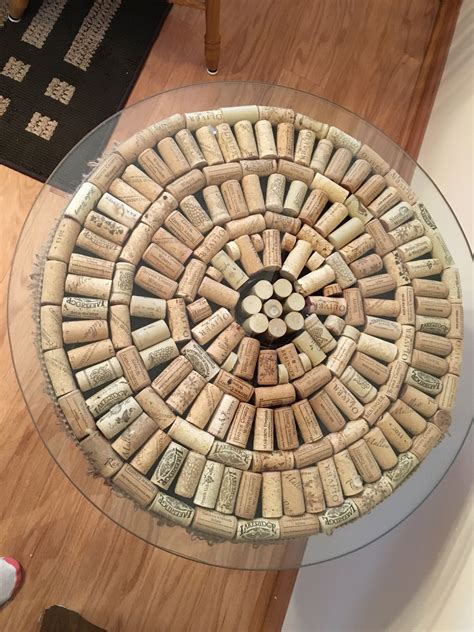 Wine Cork Table Top Wine Cork Table Wine Corks Wine Cork Projects