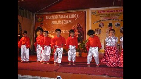 Baile Festejo Inga Niños De Educación Inicial Youtube