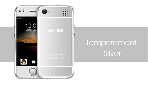 Soyes 6s 4g Dual Sim Smallest Mobile Phones