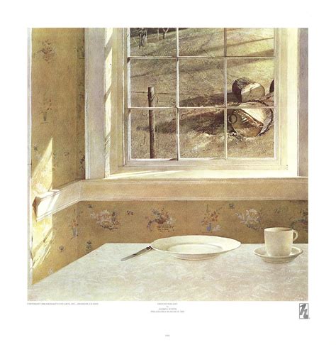 Lot Andrew Wyeth Groundhog Day Offset Lithograph 225 X 22