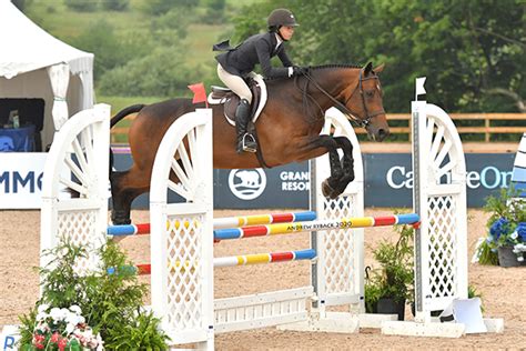 Elli Yeager Triumphs On Copperfield 39 In Dudley B Smith Equitation