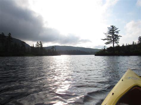 Recreational Kayaking In Maine Sandy River Ponds