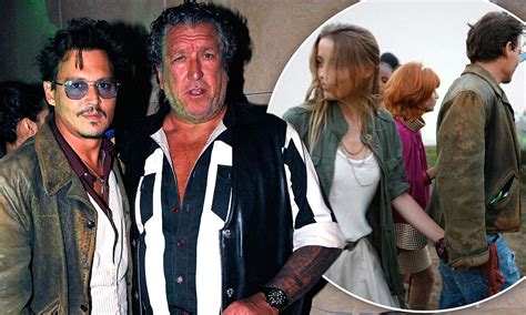 Johnny Depp 50 Takes Girlfriend Amber Heard 27 To Mingle With Punk Rock Legends At Ramones