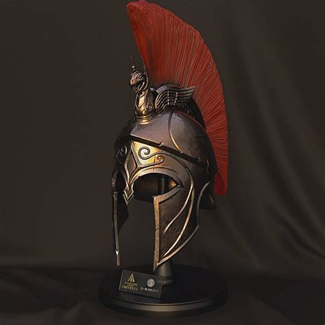 Assassins Creed Odyssey Helmet Digital Download For 3d Etsy