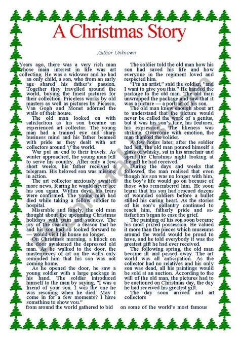 The Real Christmas Story Printable