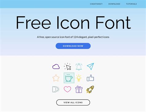 Svg Icon Fonts