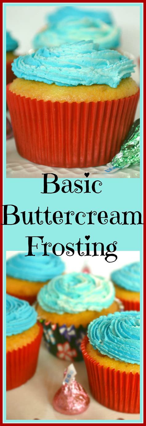 A Basic And Versatile Buttercream Flavor And Color To Your Liking