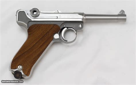 Stoeger American Eagle Luger 9mm Luger Stainless Steel 1980s