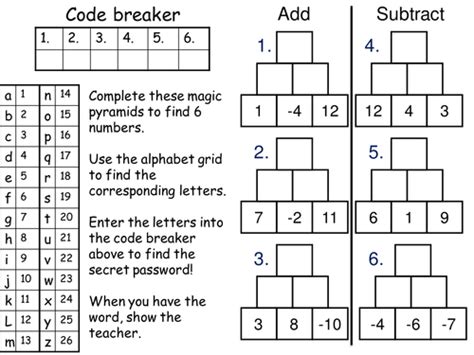 Number Sequences With Negative Numbers Ks2 Worksheet