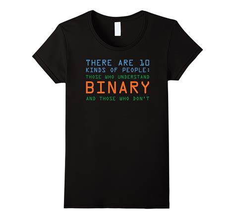 Funny Computer Nerd T Shirt Binary Code Geek By Zany Brainy