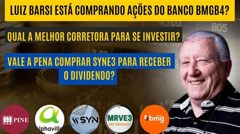 Luis Barsi Est Comprando A Es Do Banco Bmgb Para Receber Dividendos