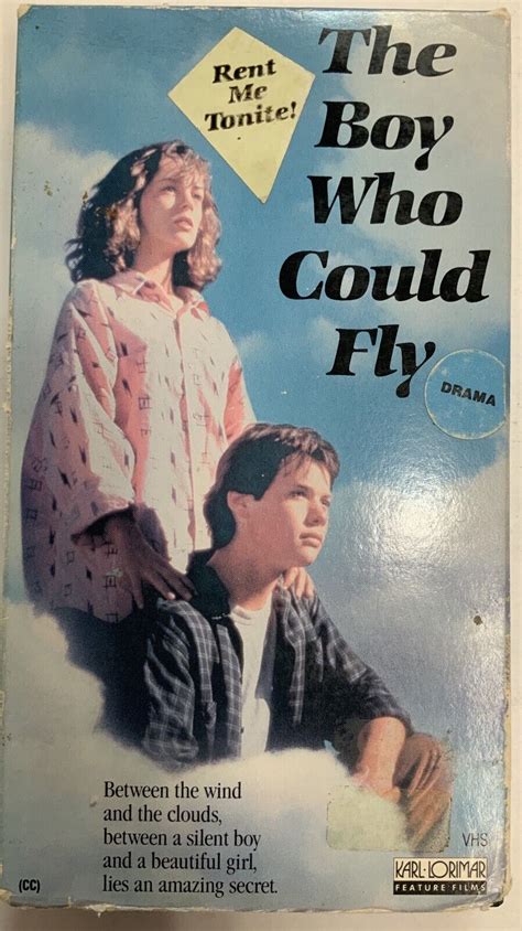 The Boy Who Could Fly Vhs Jay Underwood Lucy Deakins Vhsshopcom