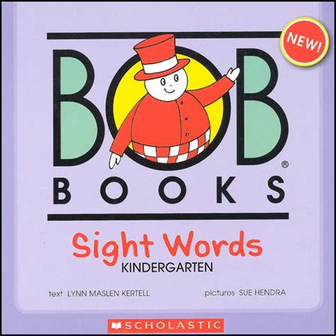 Bob Books Sight Words Kindergarten Set Stage 2 Cartwheel Books