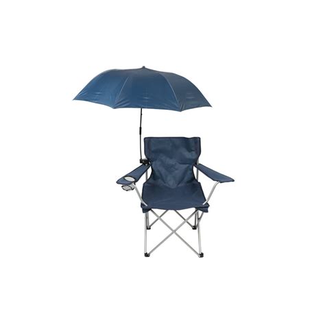 Ozark Trail Outdoor Outside Chair Umbrella With Universal Clamp Blue