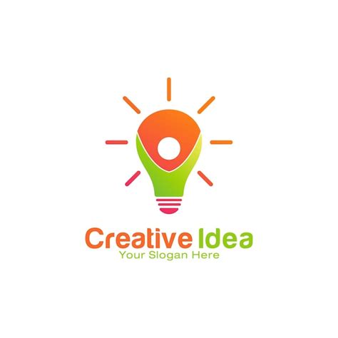 Premium Vector Creative Idea Logo Design Template