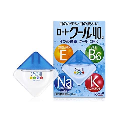 Rohto Cool 40α Eye Drop 12ml Made In Japan Takaskicom